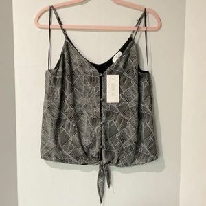 Sienna Sky Button Up Tank